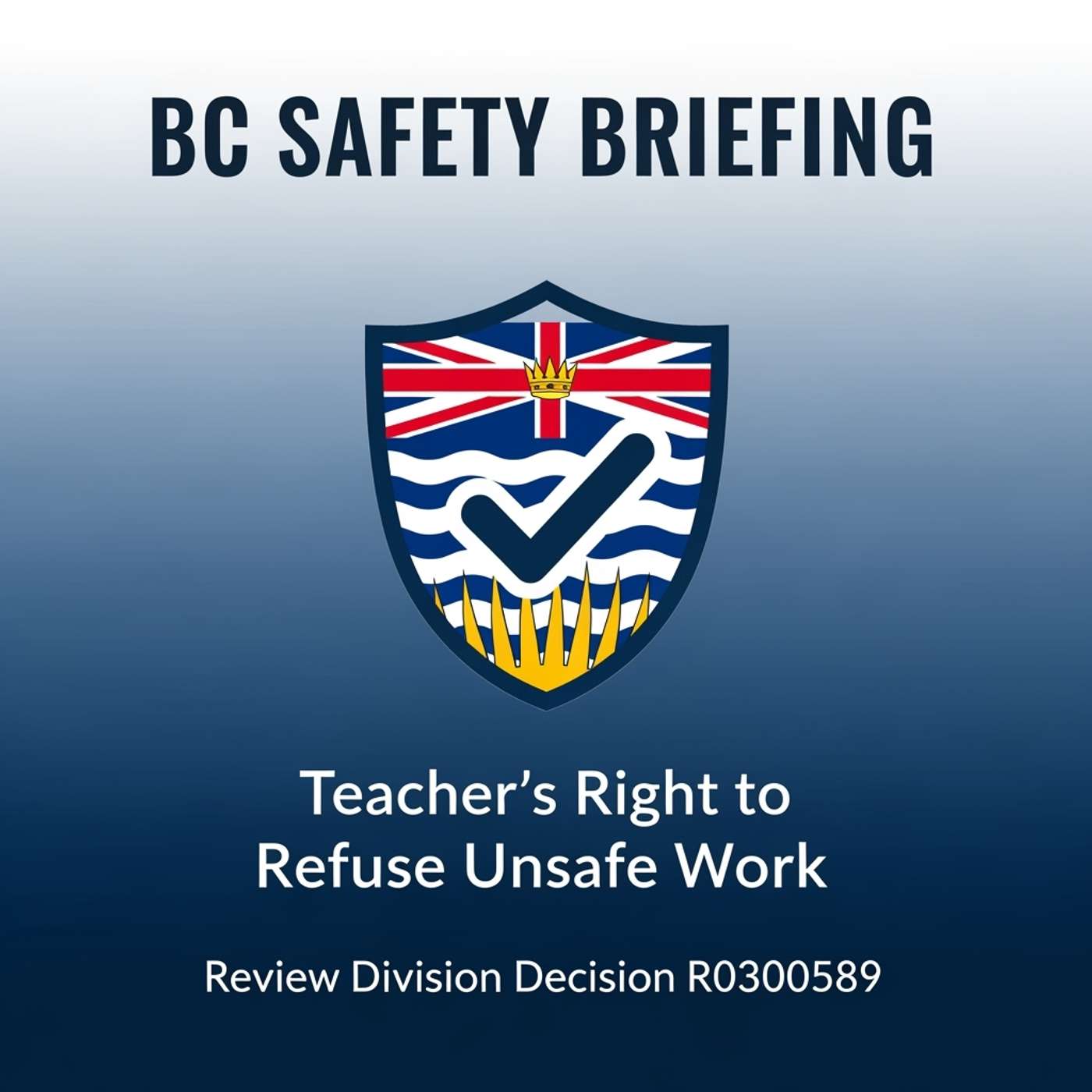 Teacher's Right to Refuse Unsafe Work - Review Division Decision R0300589 episode artwork