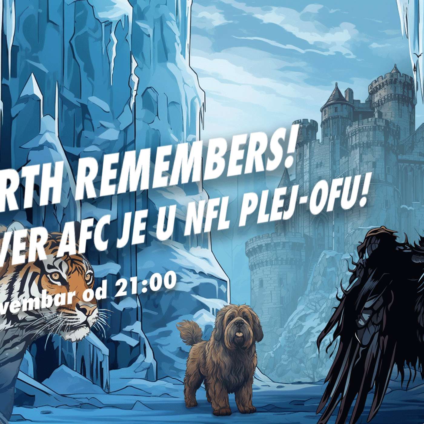 99 jardi #159 | THE NORTH REMEMBERS! ČITAV SEVER AFC U NFL PLEJ-OFU! episode artwork
