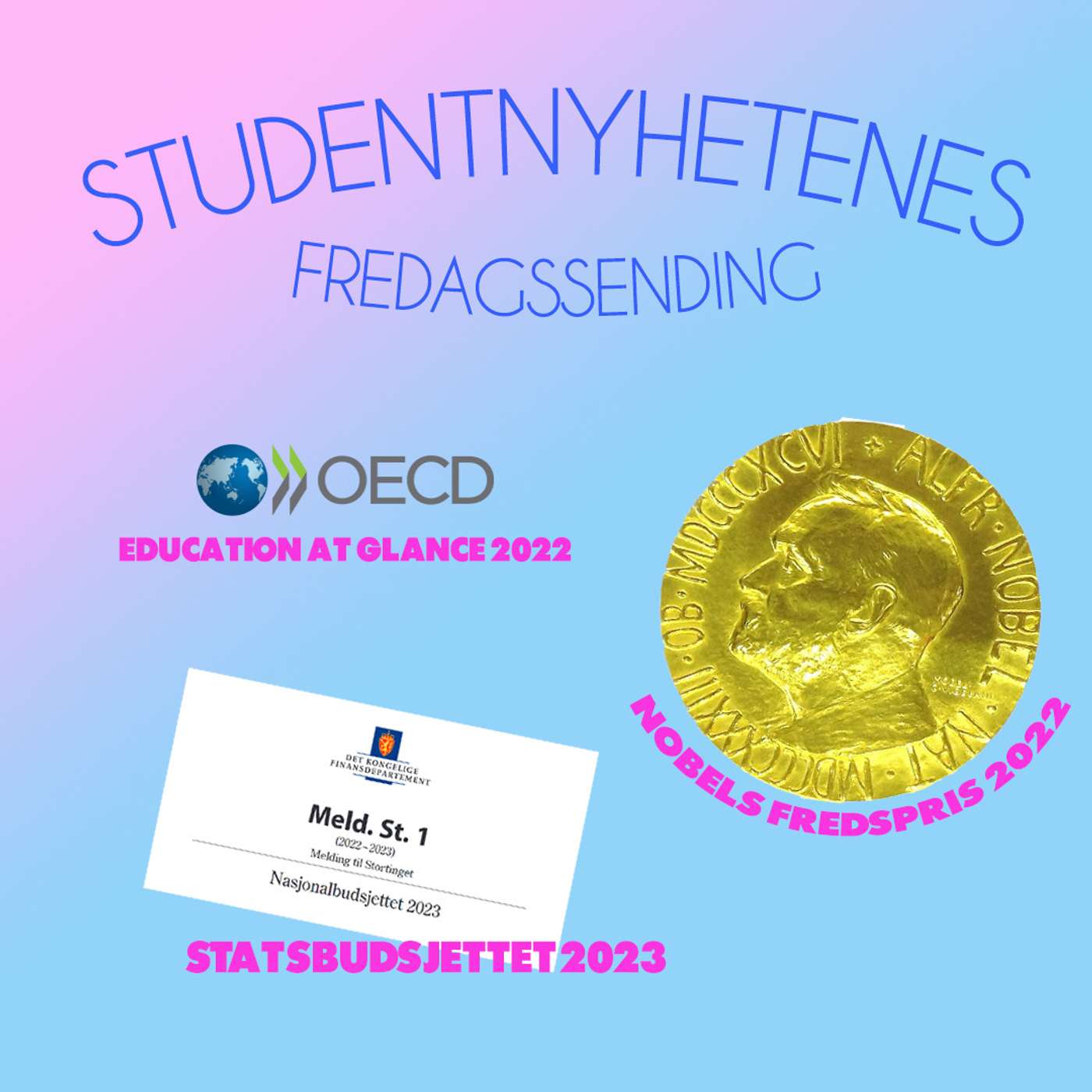 Nobels fredspris//Flere tar høyere utdanning//Statsbudsjettet episode artwork