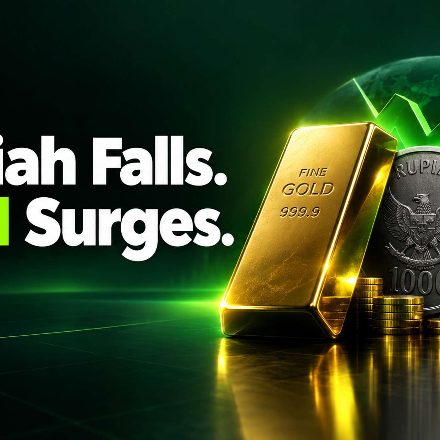 Why Gold in Rupiah Rises When the Rupiah Falls: USD/IDR Explained