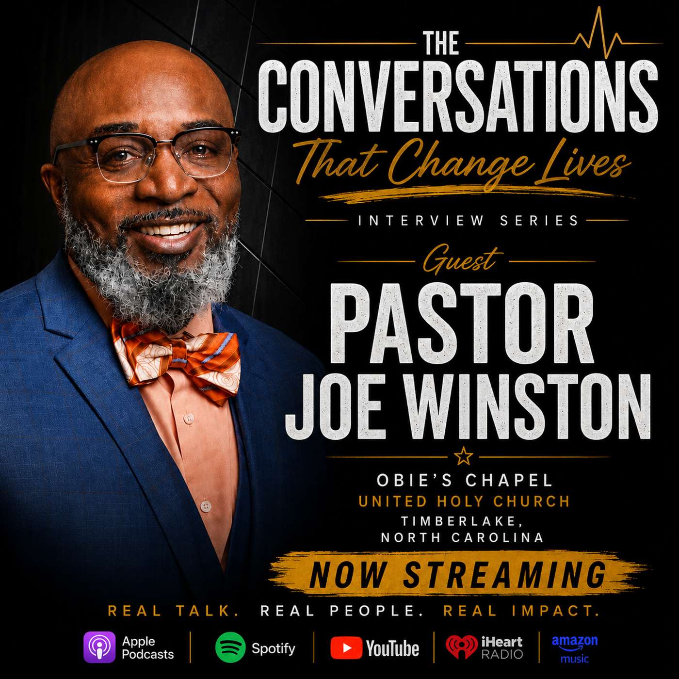 Pastor Joe Winston's Journey in Ministry Unfiltered episode artwork