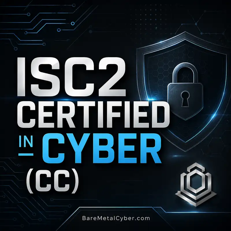 Certified: The ISC2 CC Audio Course (2026 Version)
