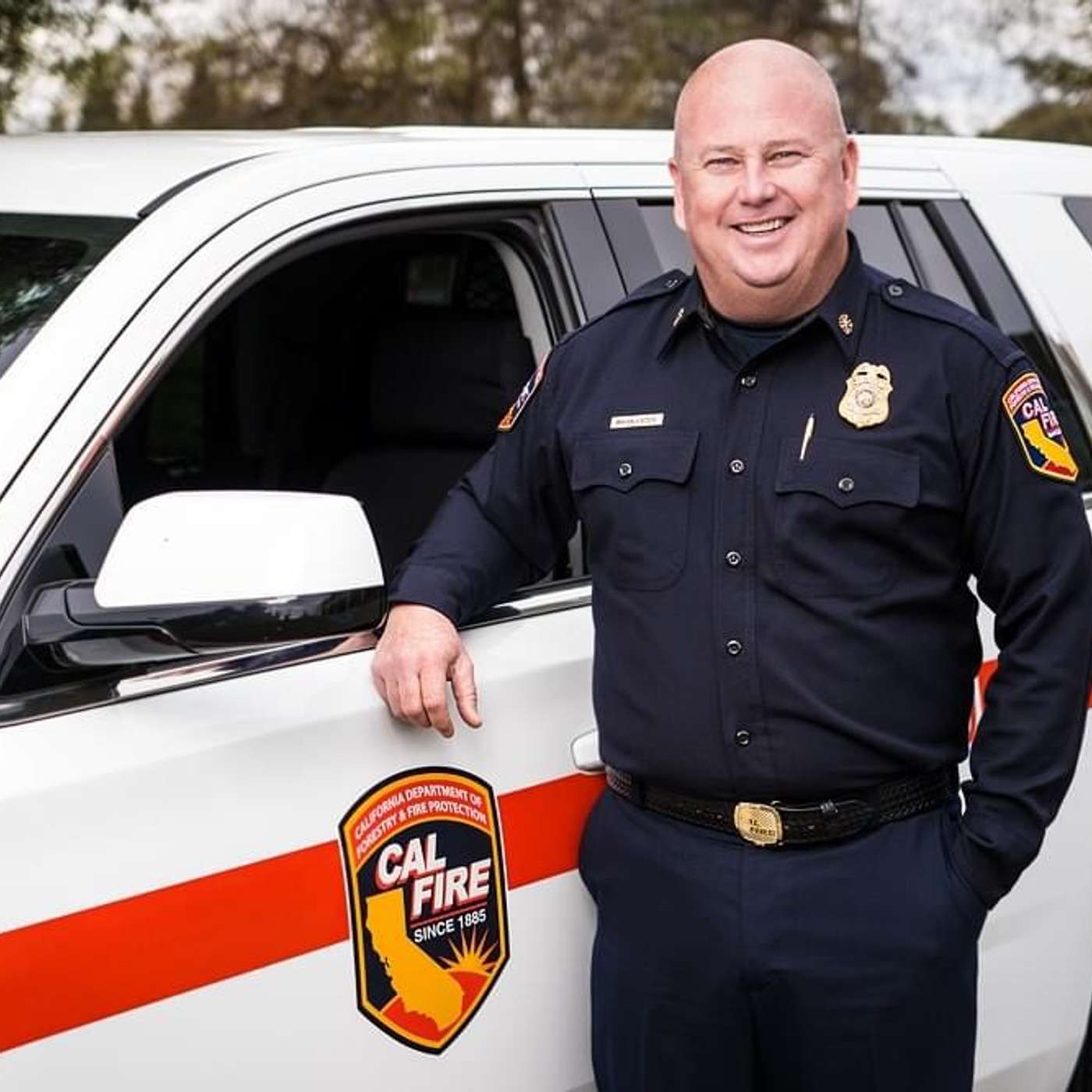 Brian Estes - Nevada Yuba Placer Fire Chief episode artwork