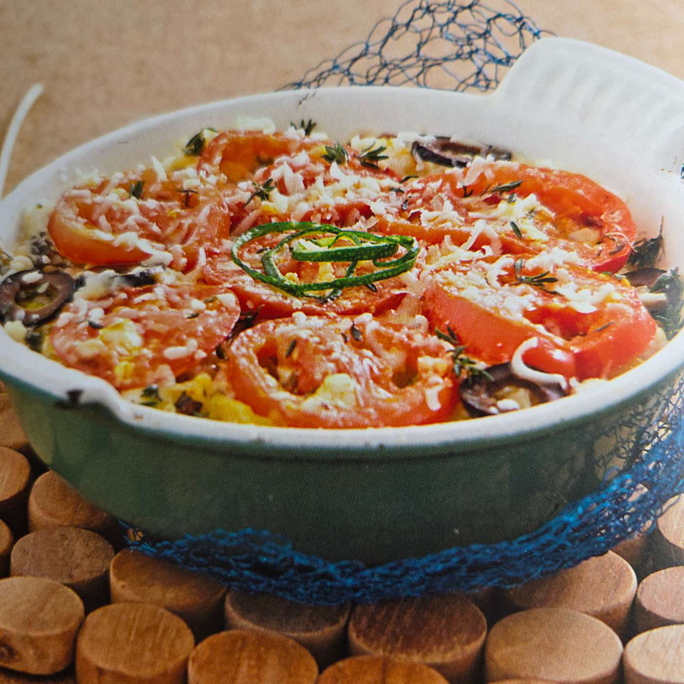 Tian de courgettes et tomates au fromage de brousse episode artwork
