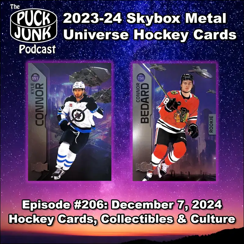 2023-24 Skybox Metal Universe Hockey Cards