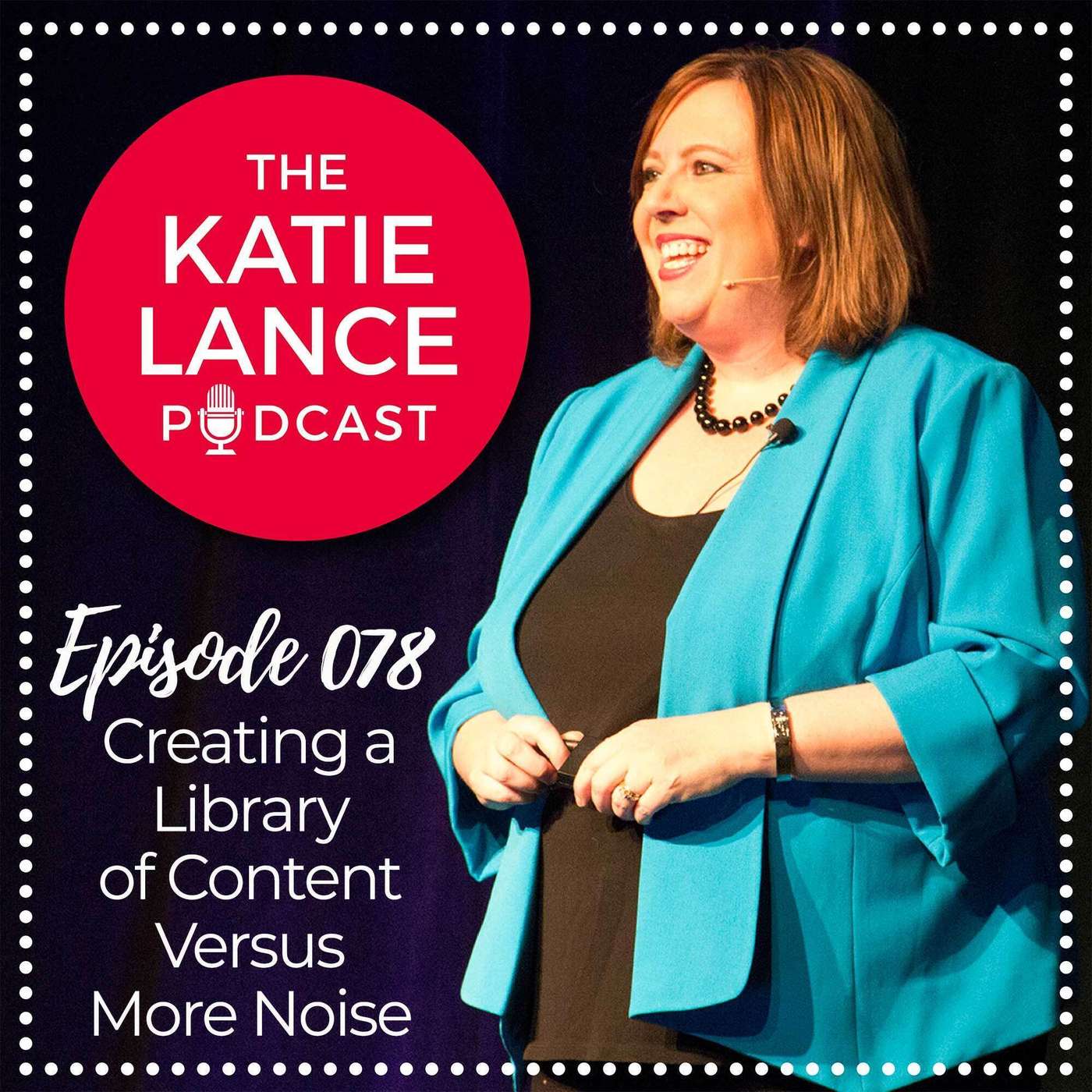 Creating a Library of Content Versus More Noise episode artwork