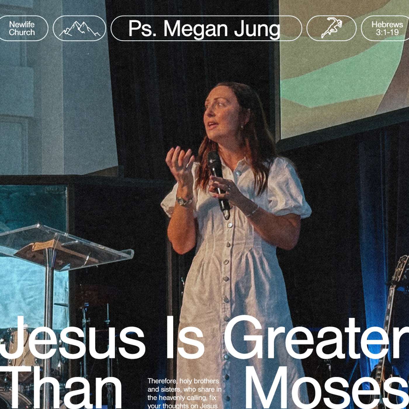 Jesus is Greater than Moses