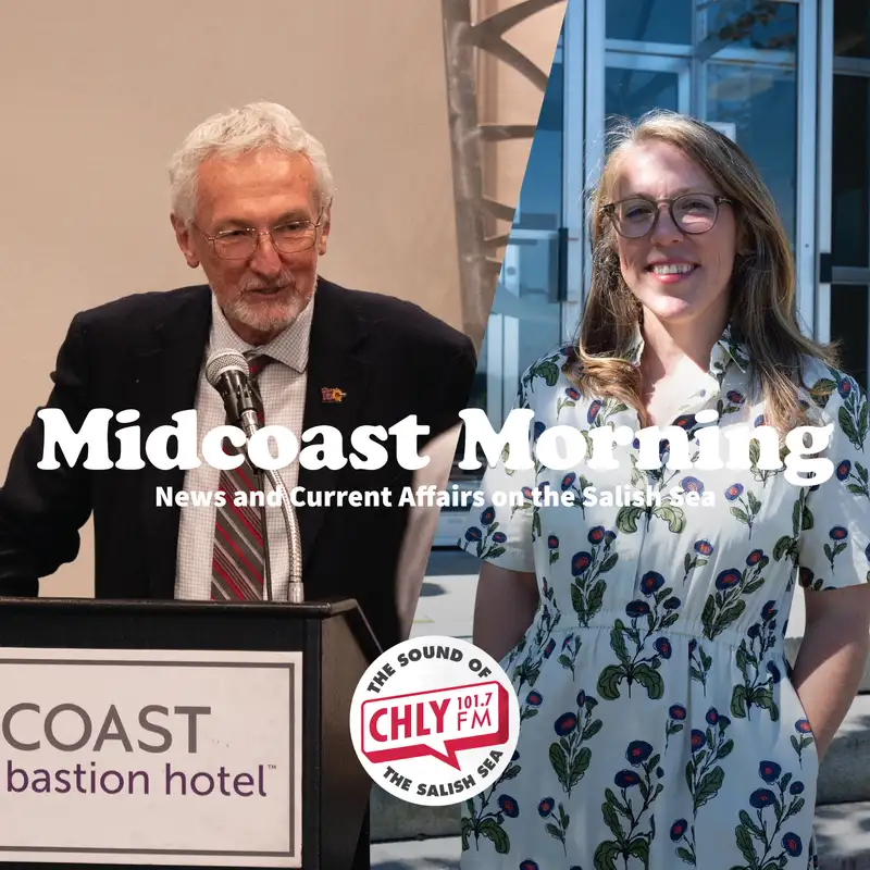 City of Nanaimo Mayoral candidates Sarah Lovegrove and incumbant Leonard Krog