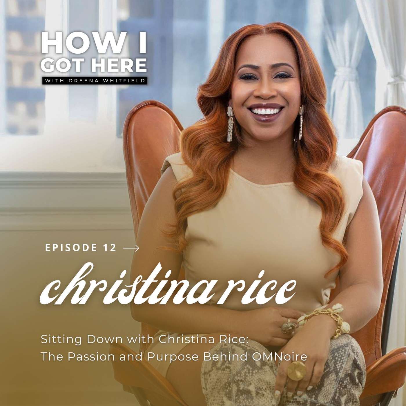 Sitting Down with Christina Rice: The Passion and Purpose Behind OMNoire Sitting Down with Christina Rice: The Passion and Purpose Behind OMNoire