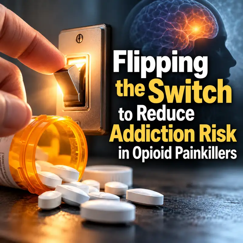 Flipping the Switch to Reduce Addiction Risk in Opioid Painkillers