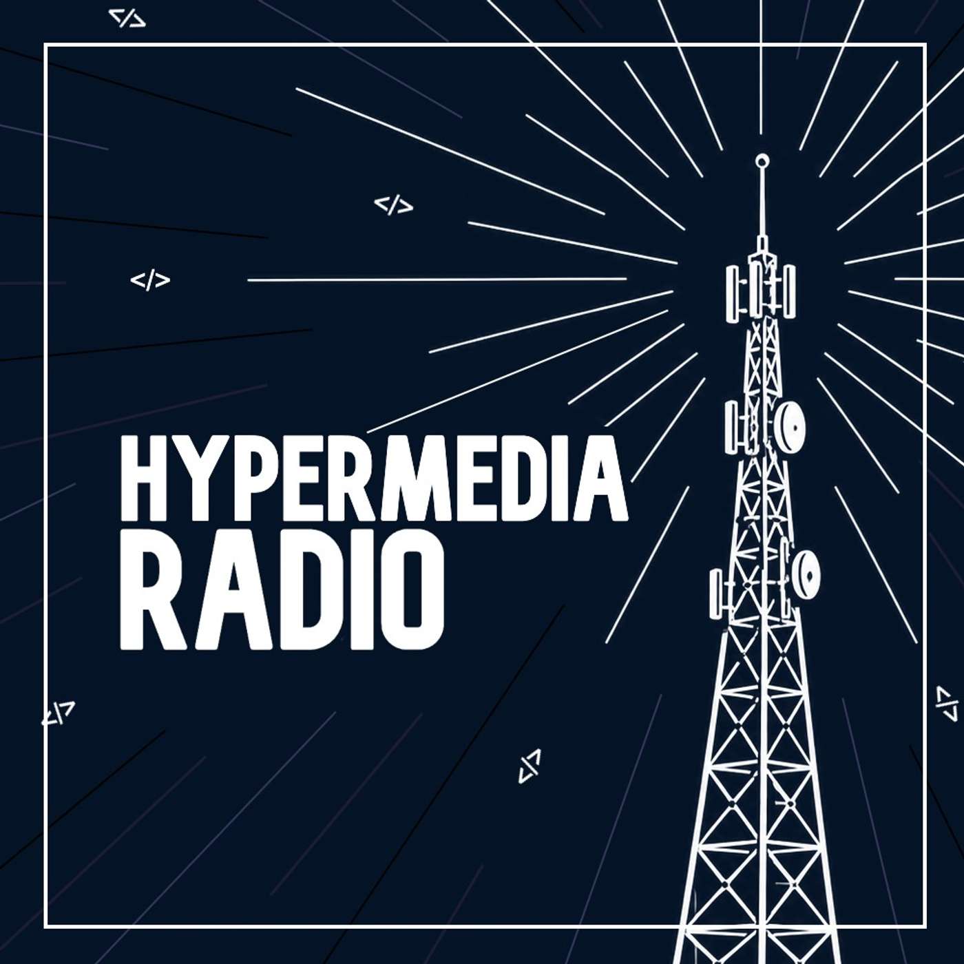 hypermedia radio podcast cover art