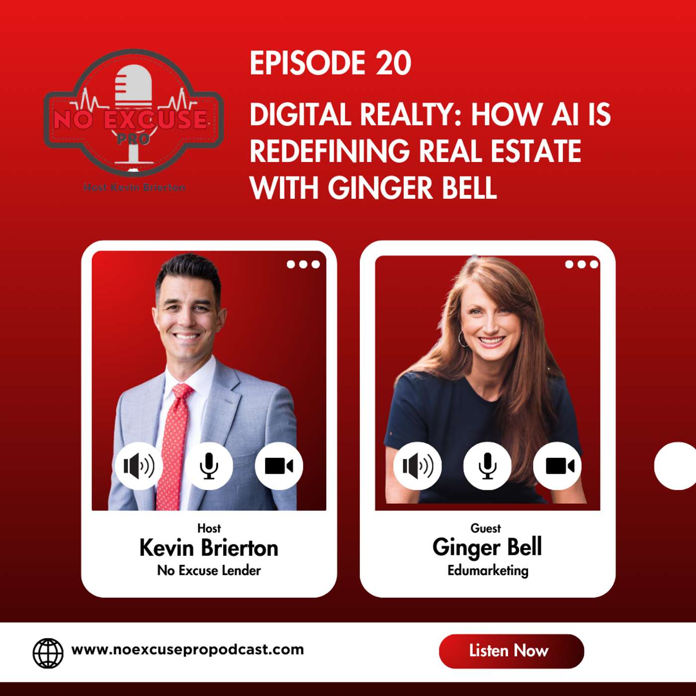 Episode 20: Digital Realty: How AI is Redefining Real Estate with Ginger Bell episode artwork