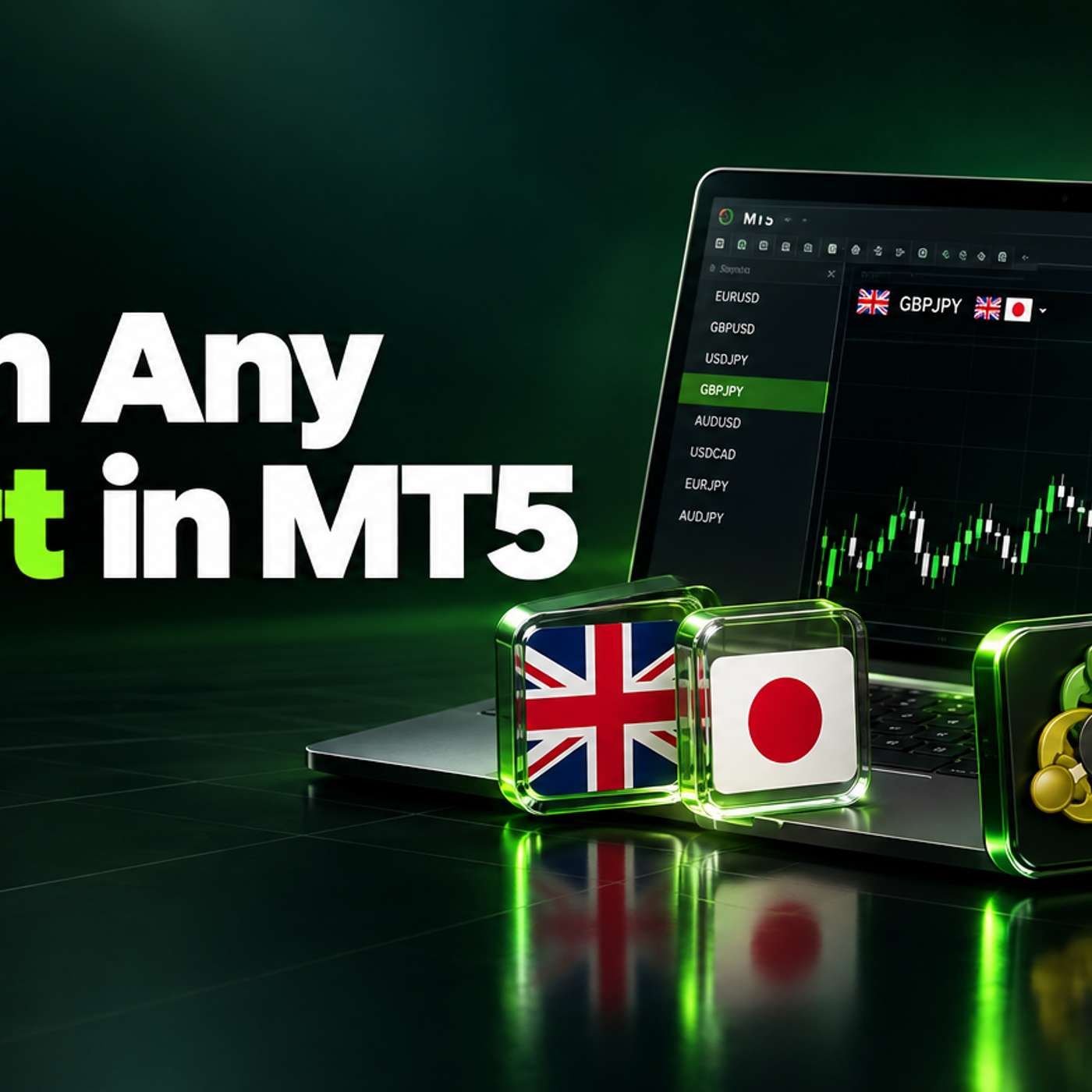 How to Open a GBP/JPY Chart in MT5 (Works for Any Pair)