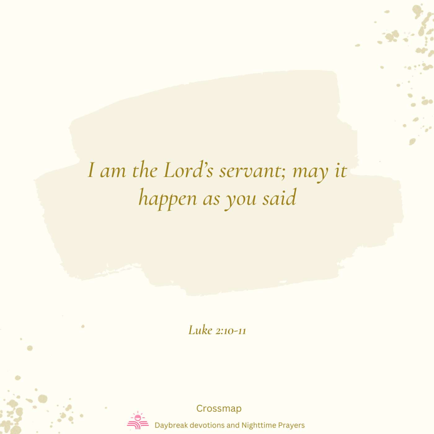 The Lord's Servant - A Nighttime Prayer