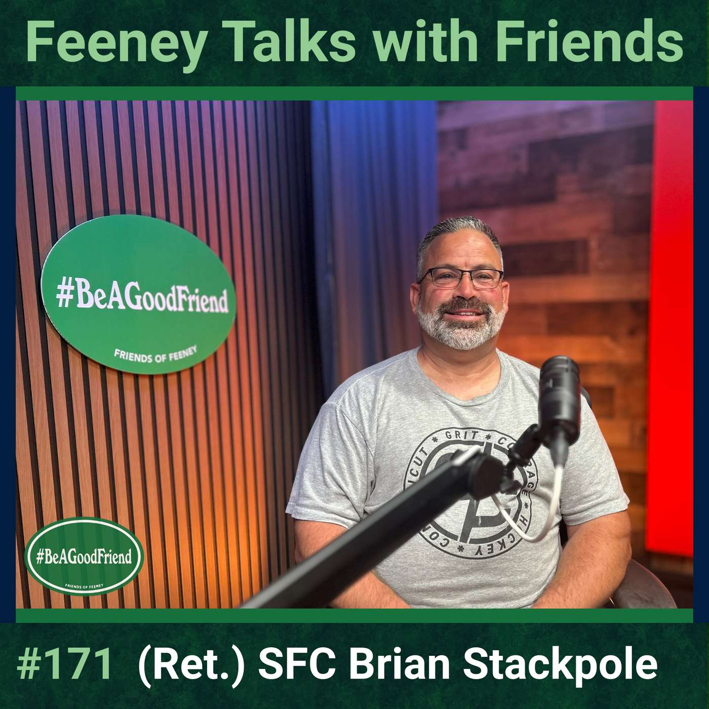 Episode #171: Feeney Talks with (Ret.) SFC Brian Stackpole episode artwork
