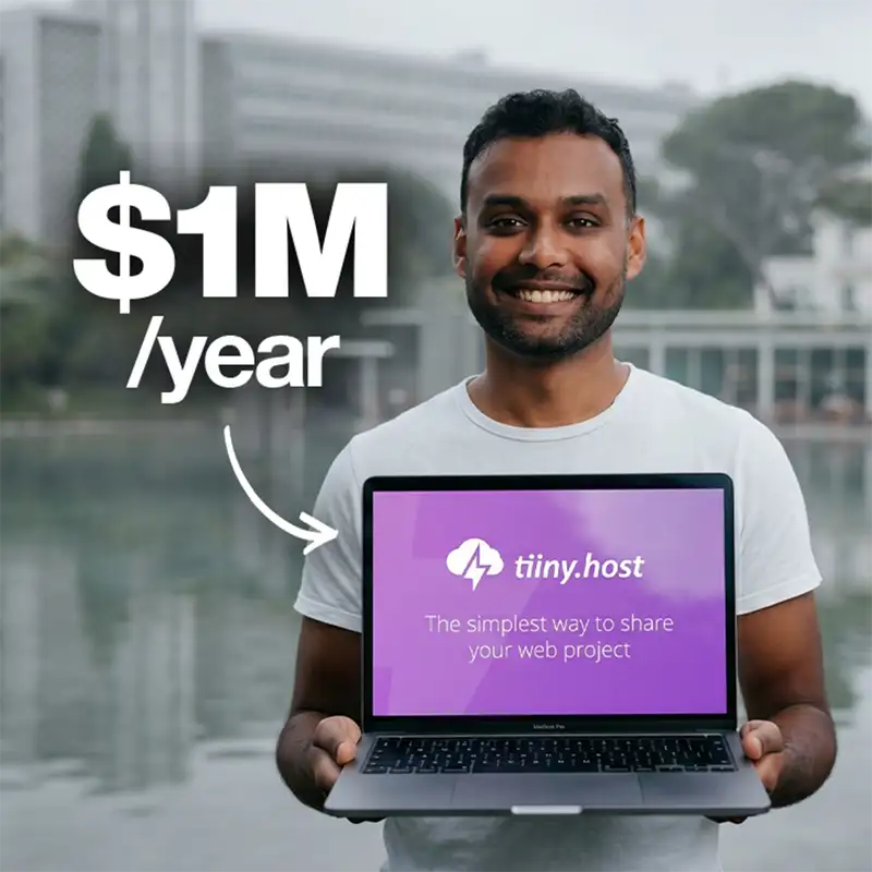 From $0 to $1M+: Inside Tiiny Host's Bootstrapped Journey with Elston Barretto