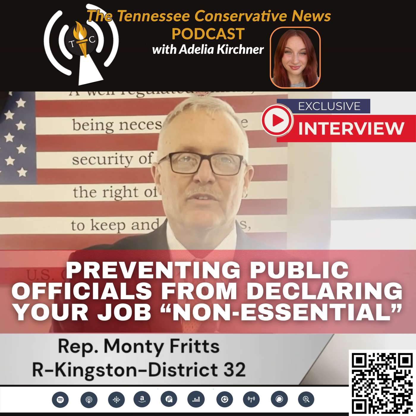 Preventing Public Officials From Declaring Your Job “Non-Essential” ~ Interview with Tennessee State Representative Monty Fritts