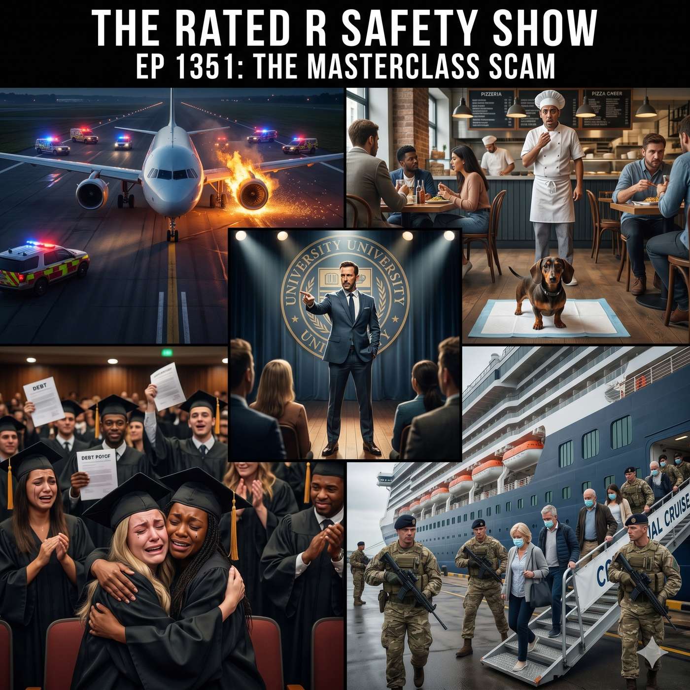 EP 1351: The "Masterclass" Scam, Ramsay's Restaurant Mess, & A Runway Tragedy