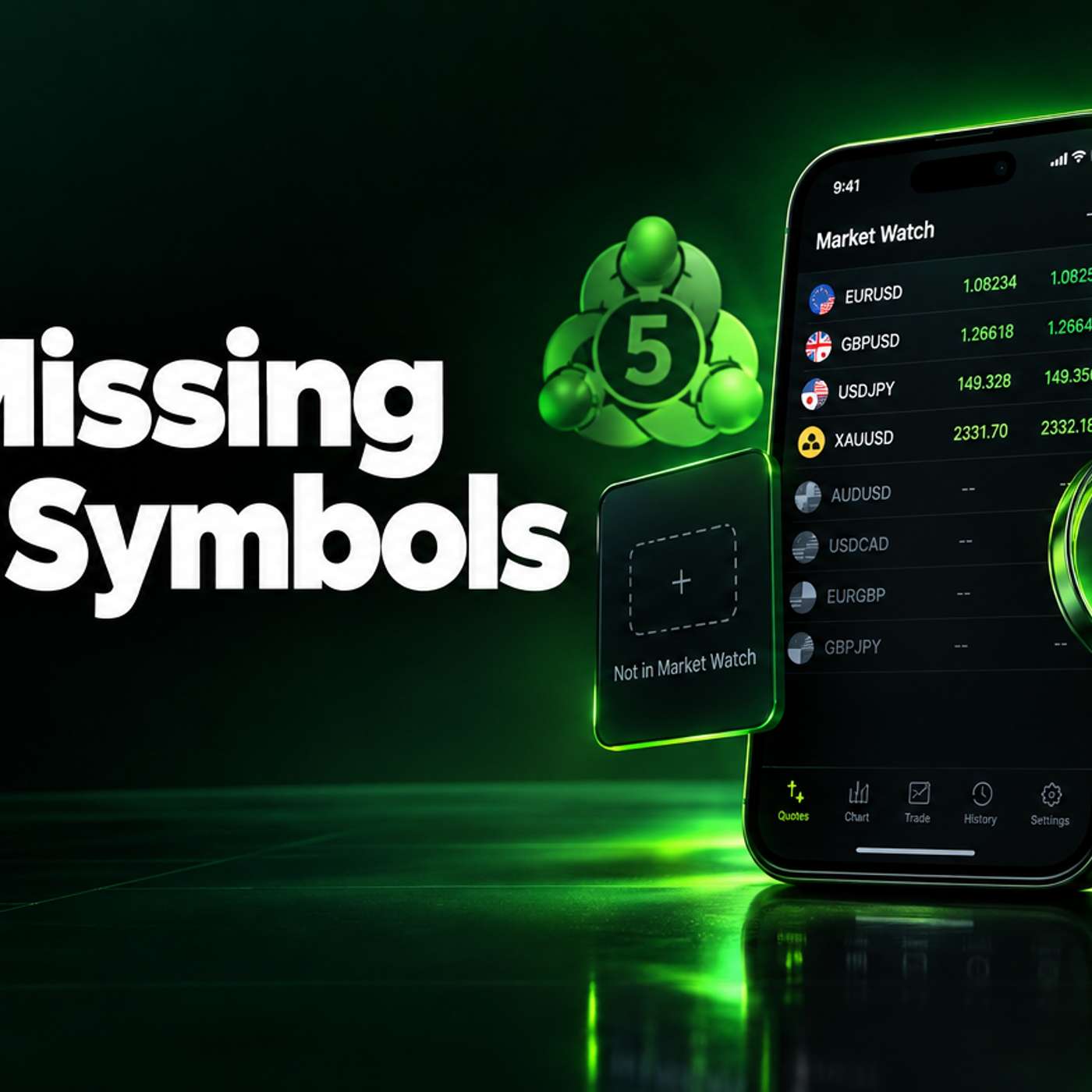 MT5 Symbol Not in Market Watch or No Quotes? Common Fixes