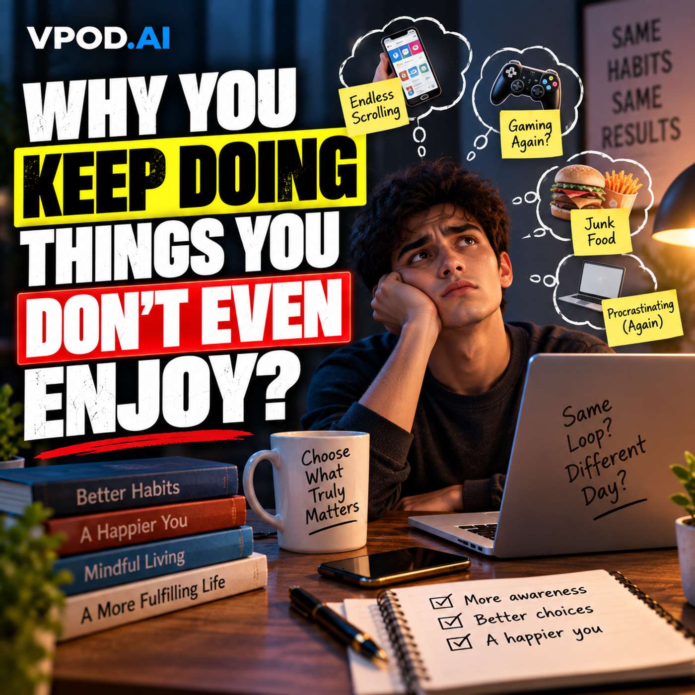 Why You Keep Doing Things You Don’t Even Enjoy? episode artwork