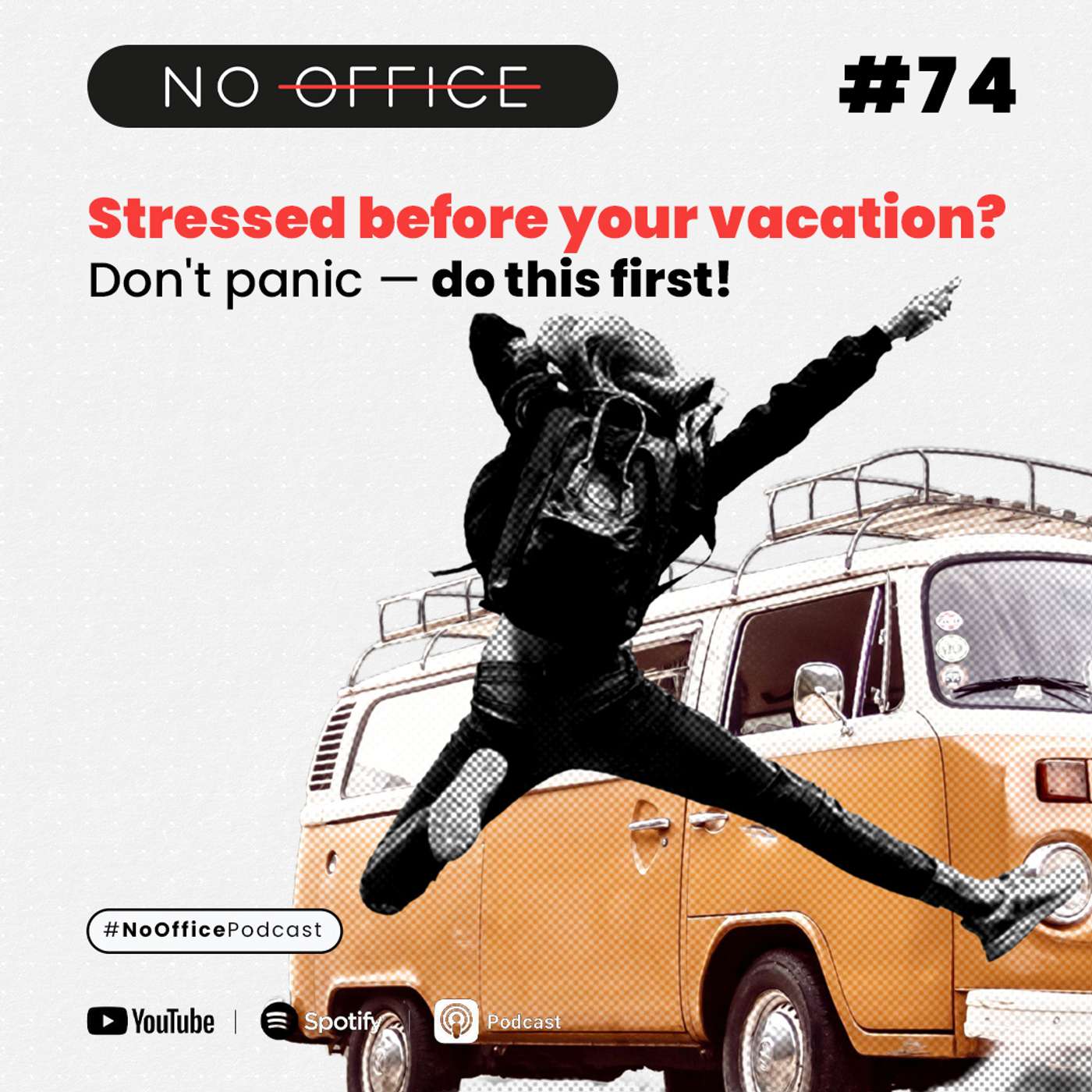 Stressed before your vacation? Don't panic — do this first!