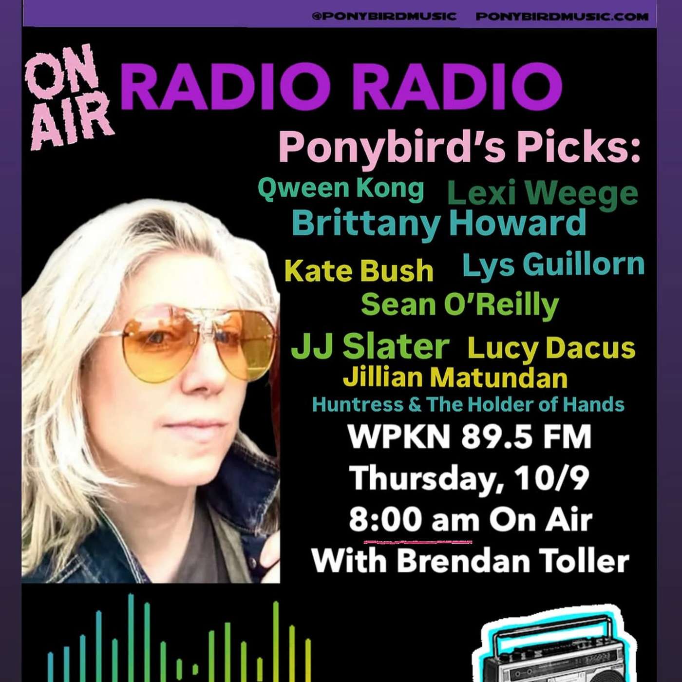 SPECIAL GUEST PONYBIRD, JENN D. !