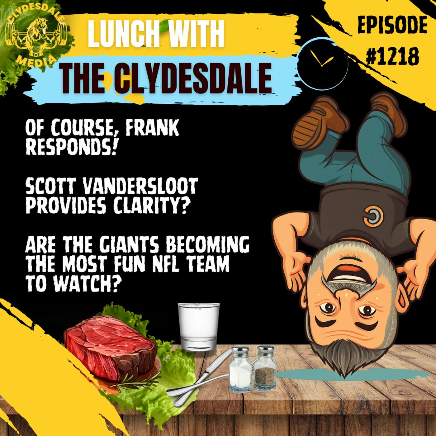 Lunch with the Clydesdale - Let's Get Jazzed! It's the Weekend People! episode artwork