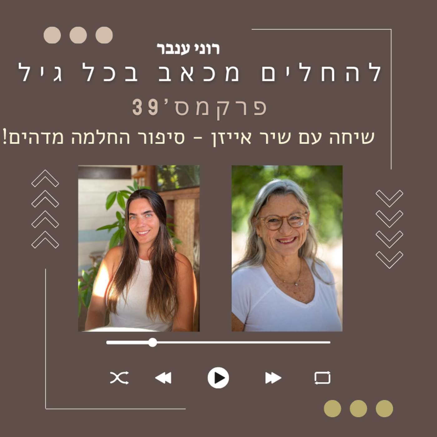 פרק 39: מהכאב אל הכוח: סיפור ההחלמה  המדהים של שיר אייזן