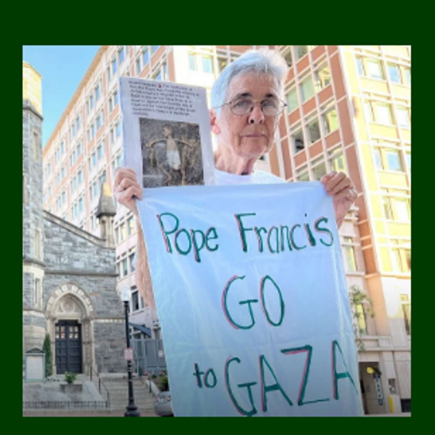 A Catholic Worker Activist’s Appeal to Pope Leo to Visit Gaza