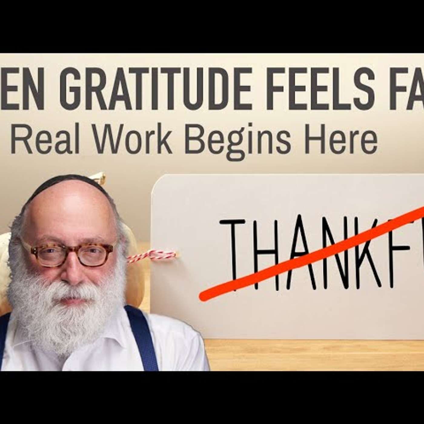 When Gratitude Feels Fake: The Real Work Begins Here