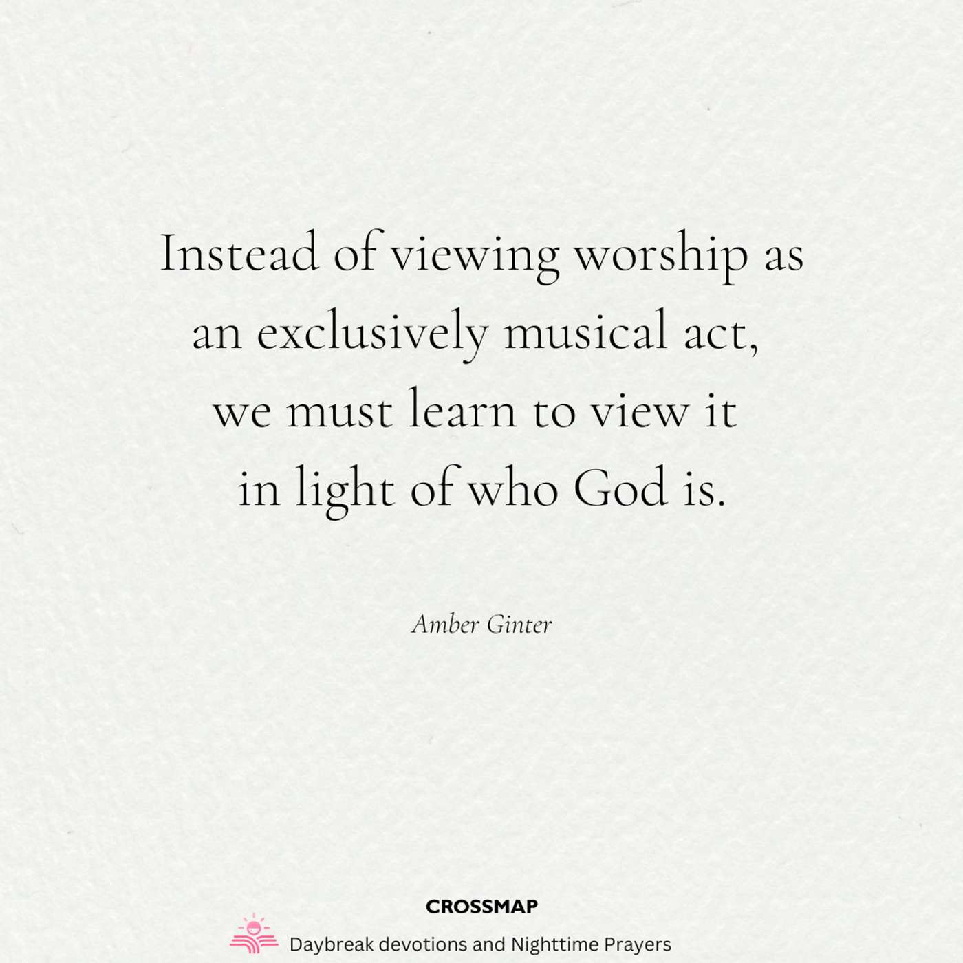 Is Your Life a Form of Worship?