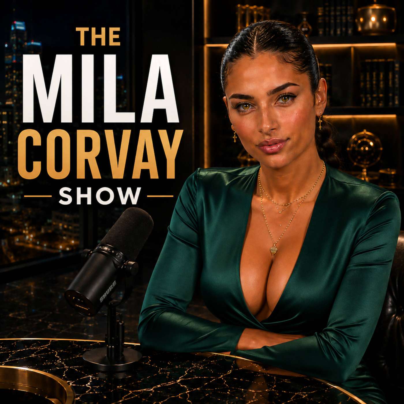 The Mila Corvay Show podcast artwork