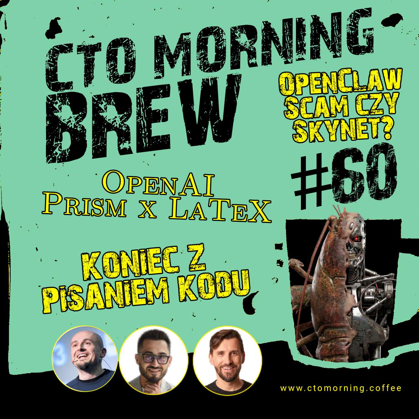 Brew #60: Koniec pisania kodu? Czy OpenClaw to Skynet? OpenAI Prism i upadek Amazon Go Brew #60: Koniec pisania kodu? Czy OpenClaw to Skynet? OpenAI Prism i upadek Amazon Go