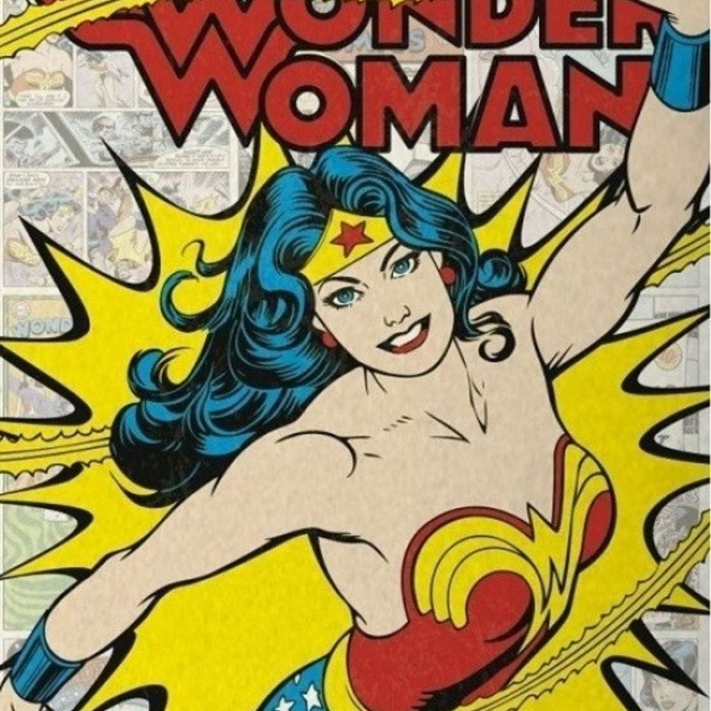 Podcast takeover - Peopling the Past - Wonder Woman episode episode artwork