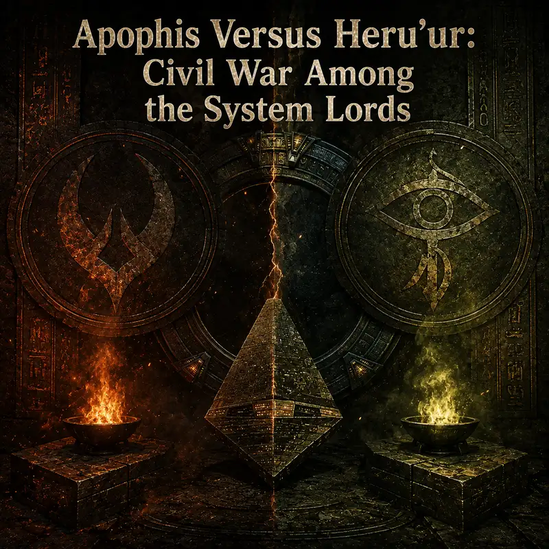 Apophis Versus Heru’ur: Civil War Among the System Lords