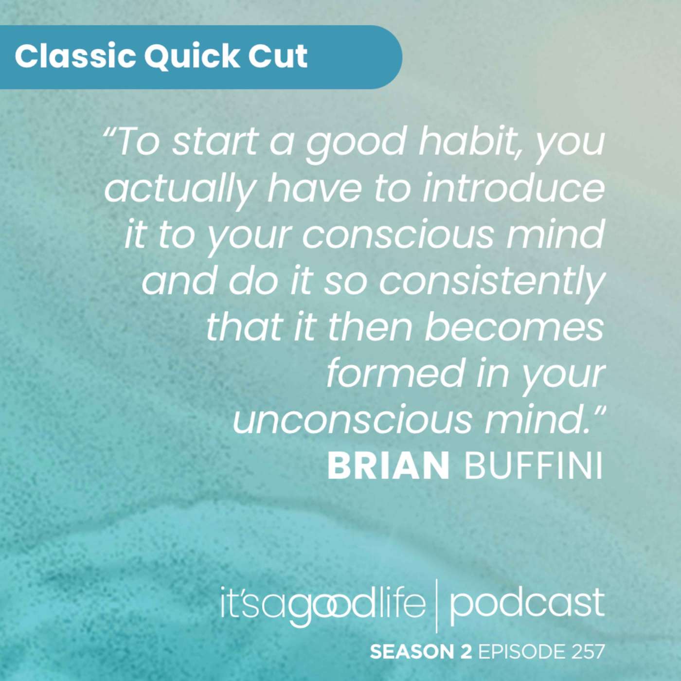 Quick Cut: S2E257 My Best Habits