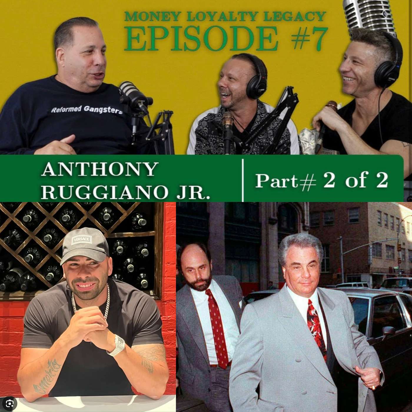 Anthony Ruggiano Jr | PT 2| Partying with celebrities, Early life, John Gotti | Money Loyalty Legacy episode artwork