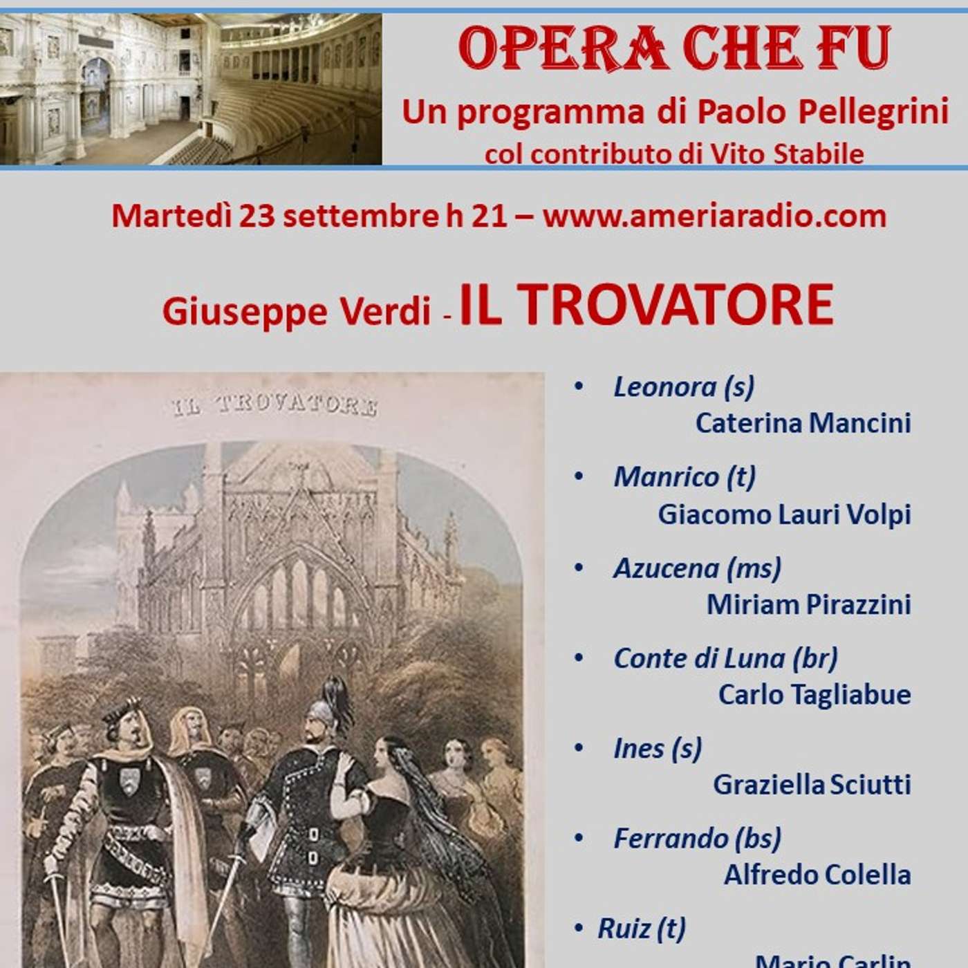 L'Opera che fu 1 - G. Verdi - Il Trovatore