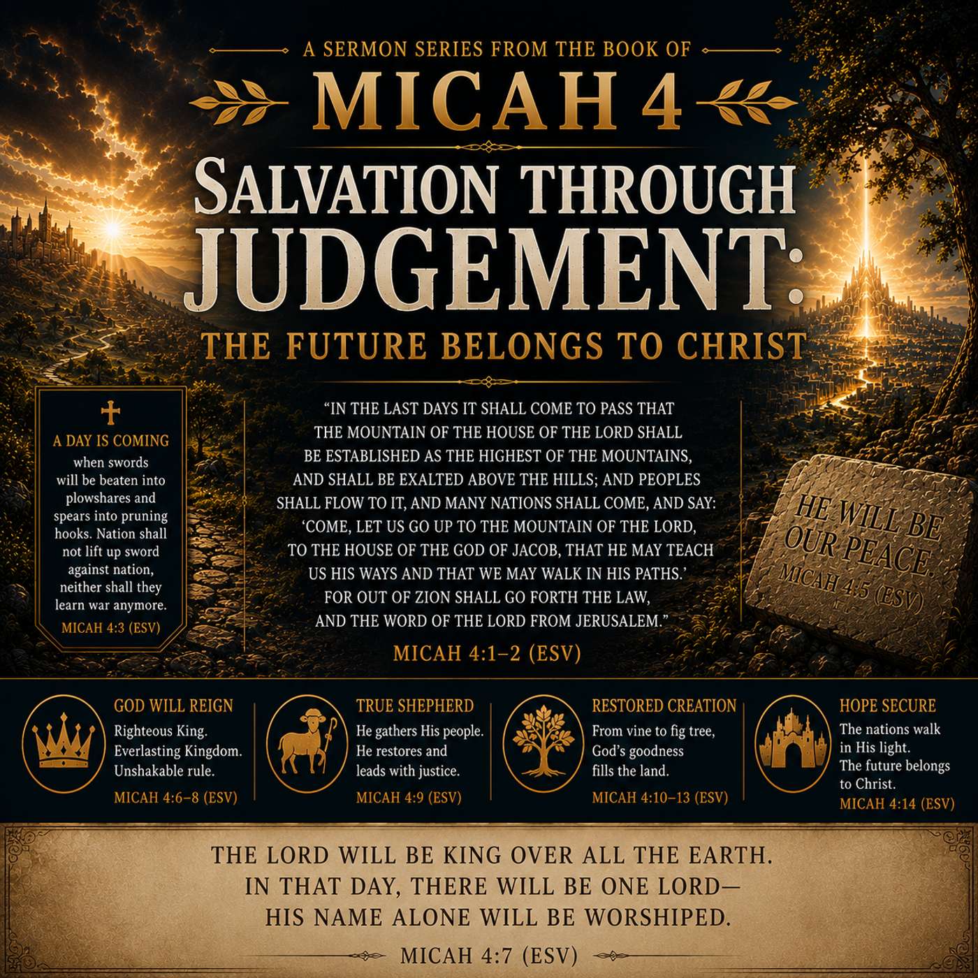 The Future Belongs to Christ - Micah 4 episode artwork