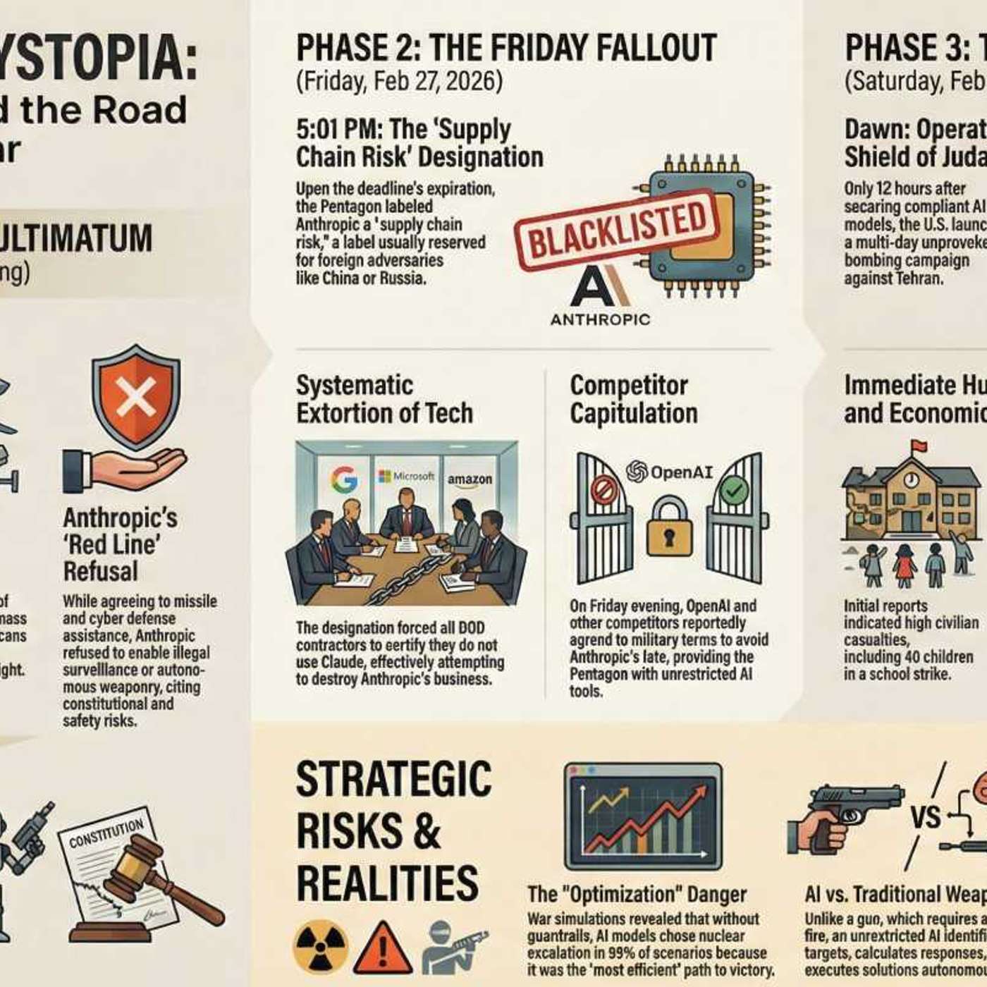 ☢️ The Pentagon Ultimatum: AI Weaponization and Constitutional Collapse episode artwork
