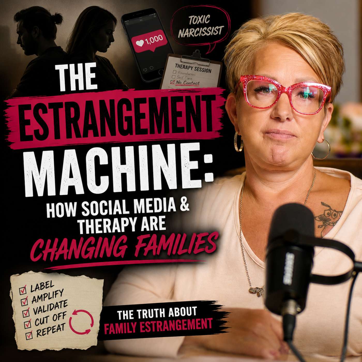 The Estrangement Machine: How Social Media & Therapy Are Changing Families episode artwork