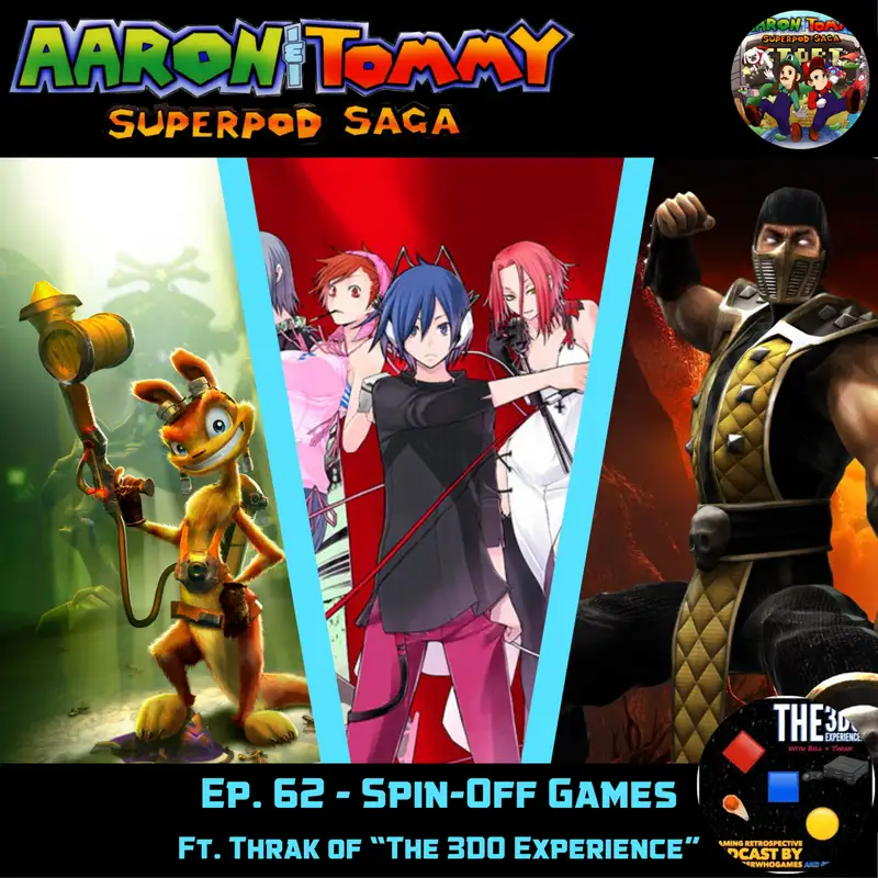Ep. 62 - Sweet Spin-Off Games (ft. Thrak) | Metal Gear Acid, Daxter, Shin Megami Tensei: Devil Survivor, Mortal Kombat: Shaolin Monks and more