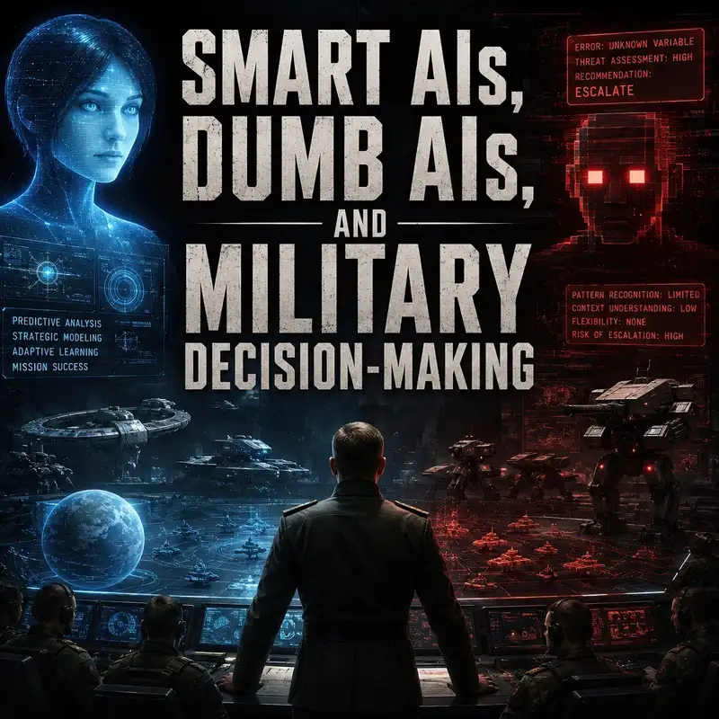 Smart AIs, Dumb AIs, and Military Decision-Making