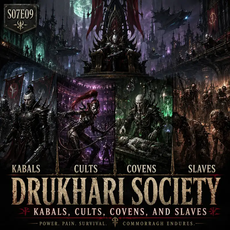 Drukhari Society: Kabals, Cults, Covens, and Slaves