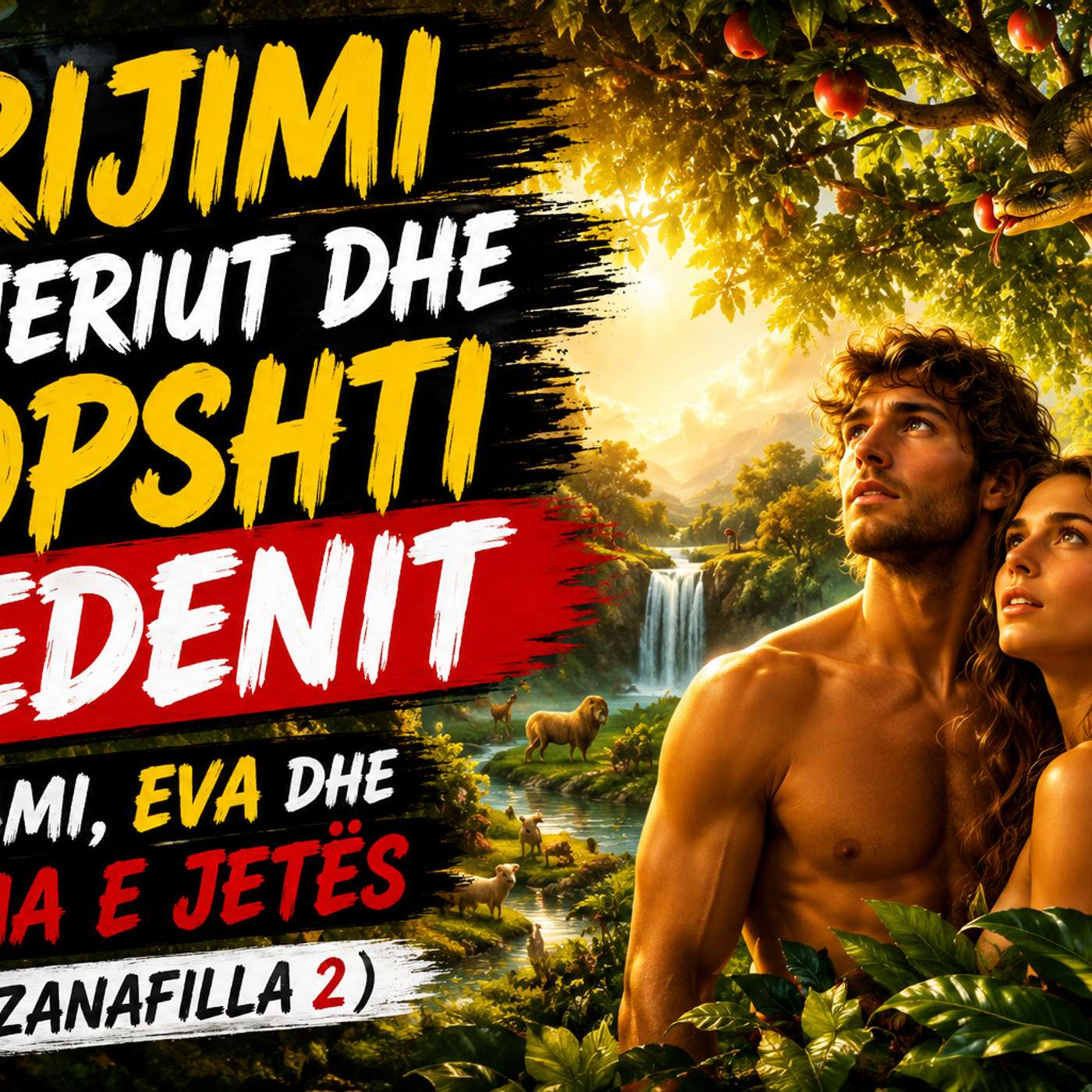 🌿 KRIJIMI I NJERIUT DHE KOPSHTI I EDENIT | Adami, Eva dhe Pema e Jetës (Zanafilla 2) episode artwork