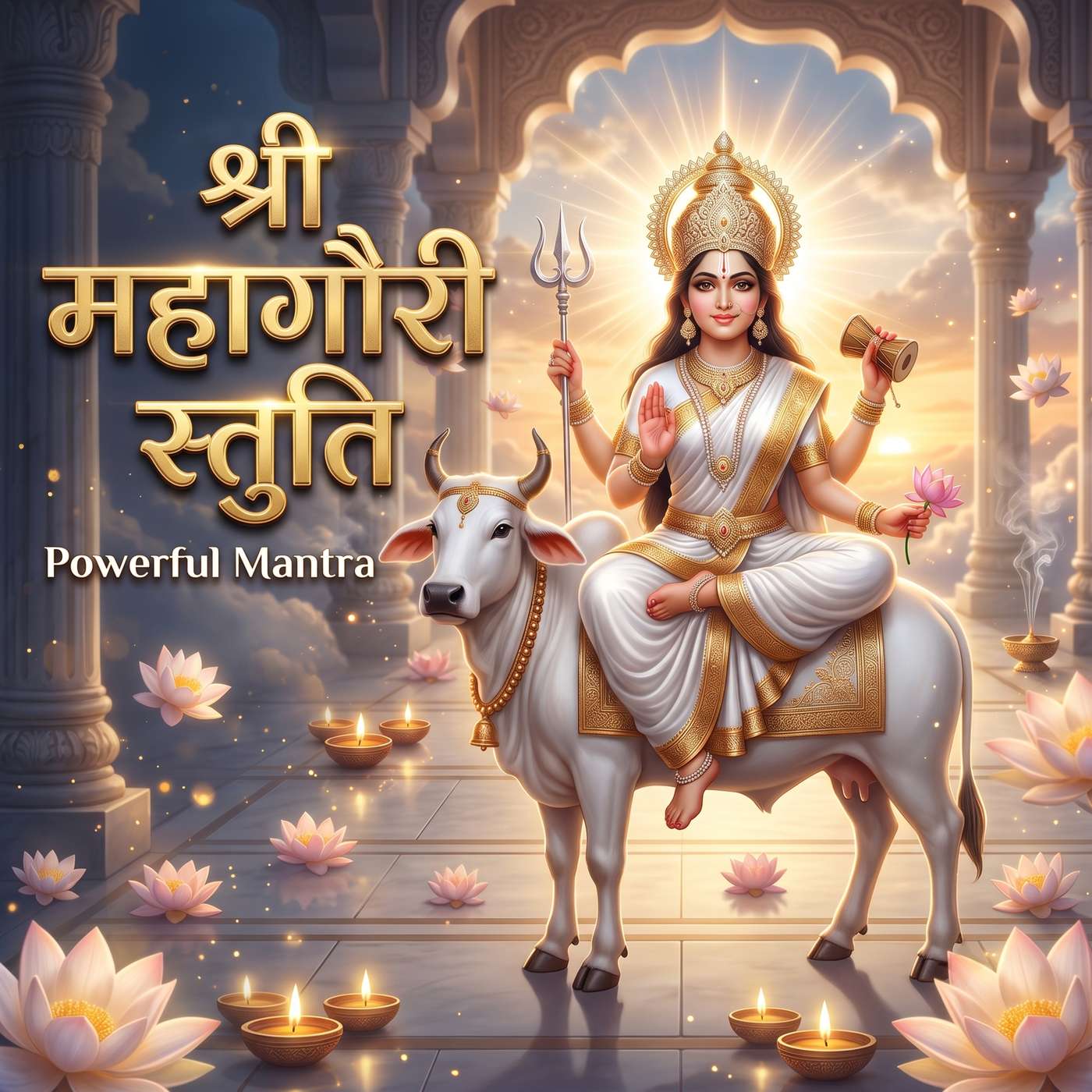 Shri Mahagauri Stuti Mantra 🙏 Powerful Durga Prayer | Removes Negativity & Brings Peace episode artwork