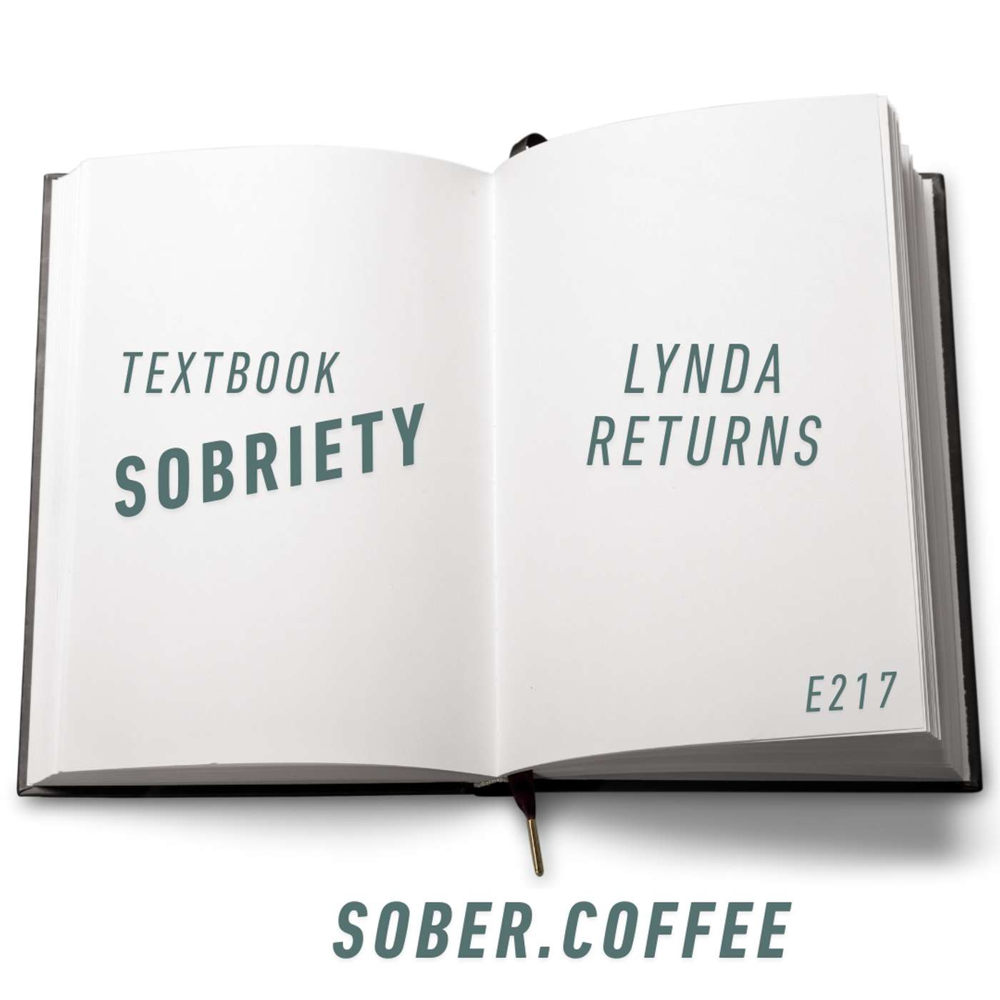 Text Book Sobriety - Lynda returns episode artwork
