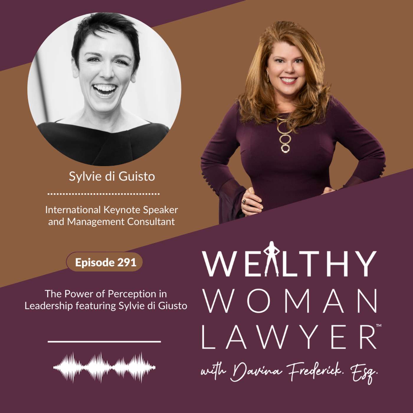 Episode 291 The Power of Perception in Leadership featuring Sylvie di Giusto episode artwork