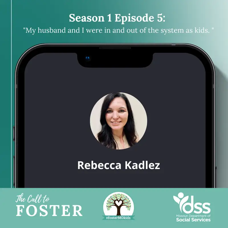 "My husband and I were in and out of the system as kids."