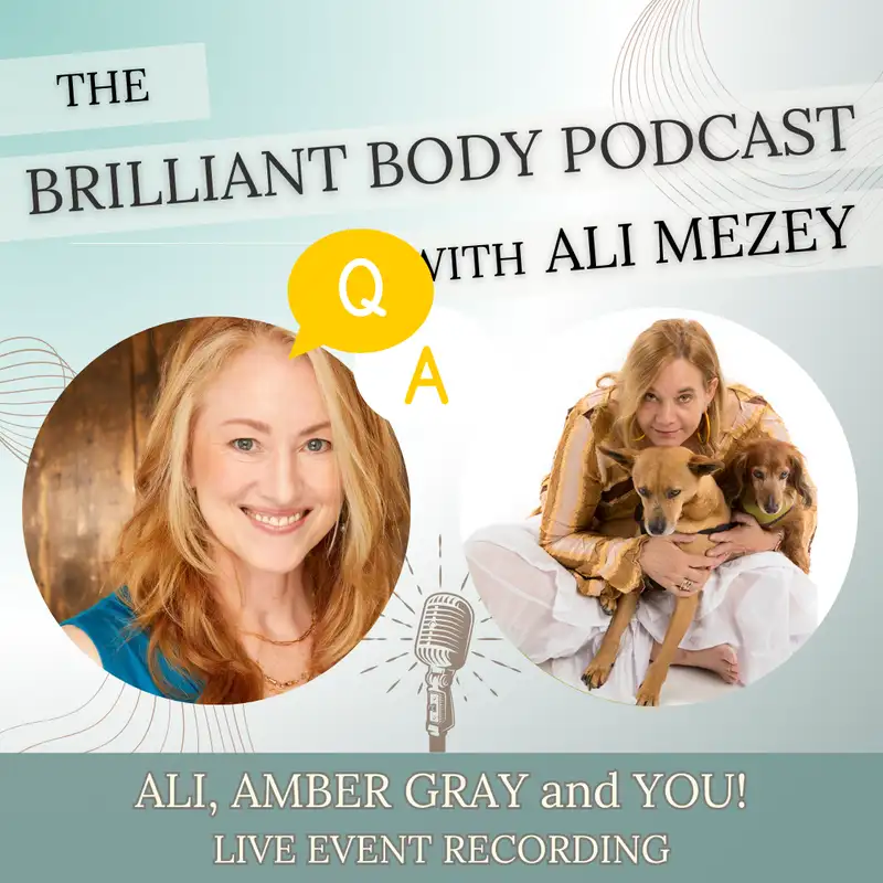 Trauma Healing, Somatic Psychology, and Human Rights Advocacy: LIVE AUDIENCE Q&A RECORDING W/ AMBER GRAY